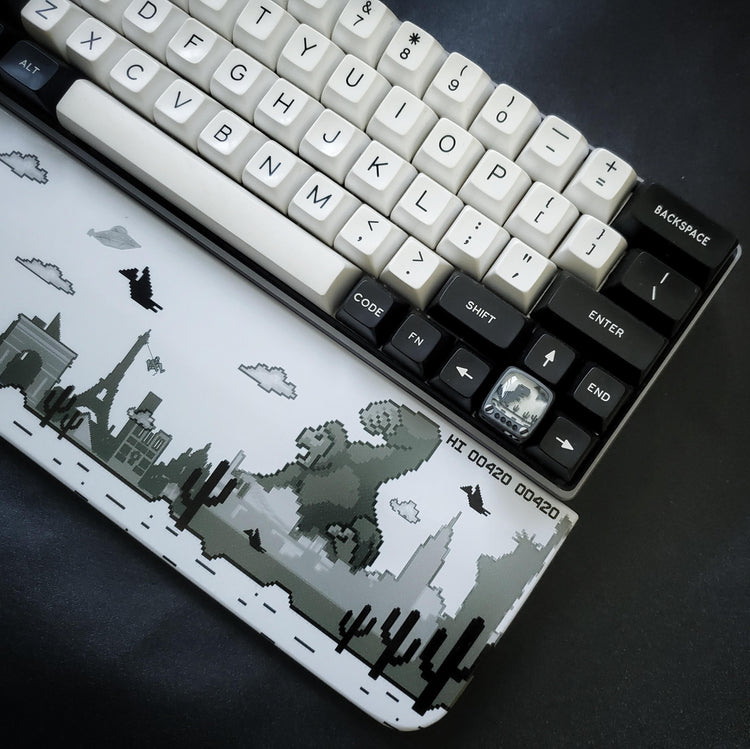 The Adventure of No Internet Dino - Wrist rest collection