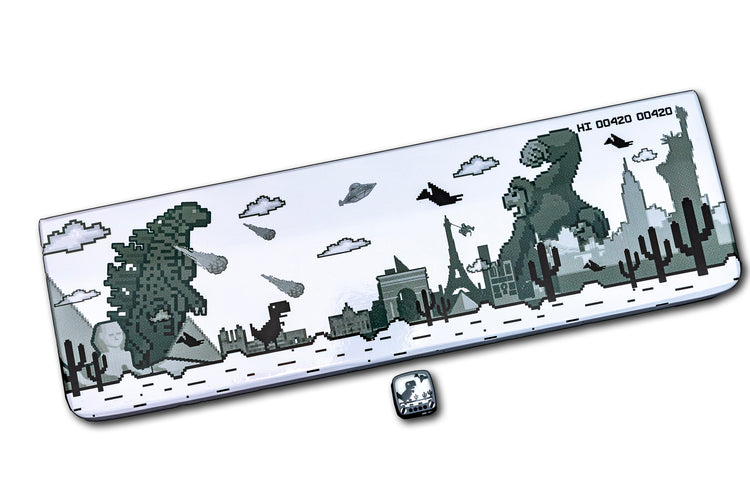 The Adventure of No Internet Dino - Wrist rest collection