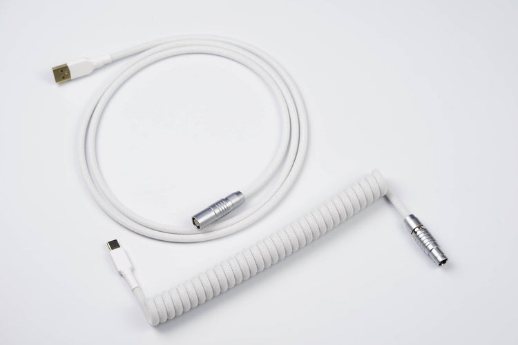 Coiled cable for Mechanical Keyboard
